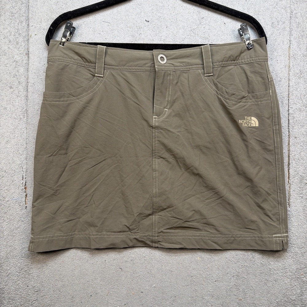 The North Face Skort Womens 10 Hiking Trail Lightweight Brown Outdoor